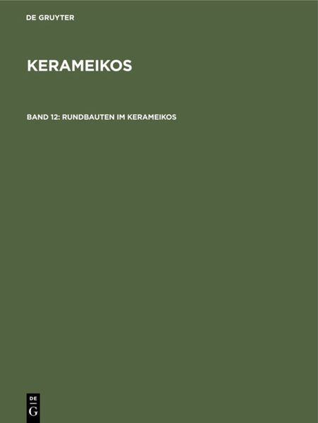 Produktbild: Rundbauten im Kerameikos