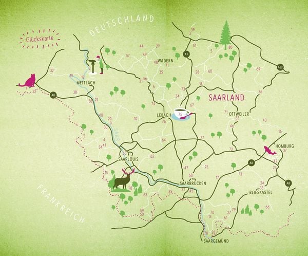 Produktbild: Gr&uuml;ne Gl&uuml;cksorte im Saarland
