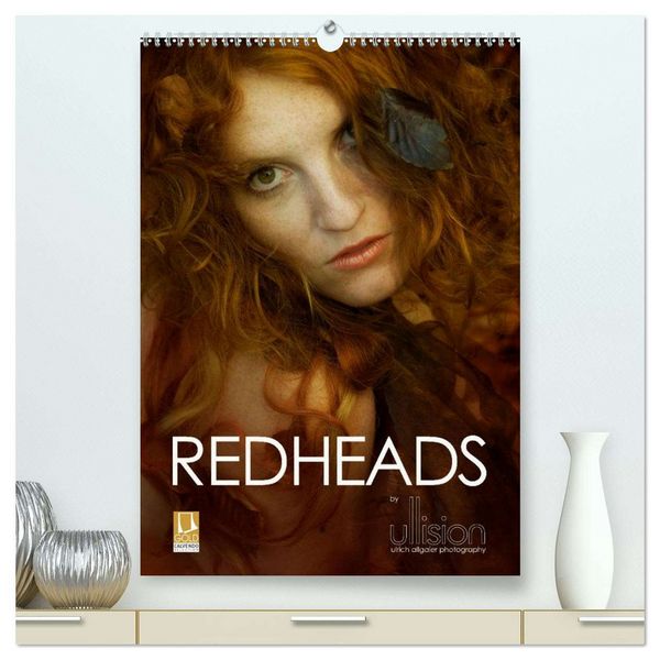Produktbild: REDHEADS (hochwertiger Premium Wandkalender 2026 DIN A2 hoch), Kunstdruck in Hochglanz
