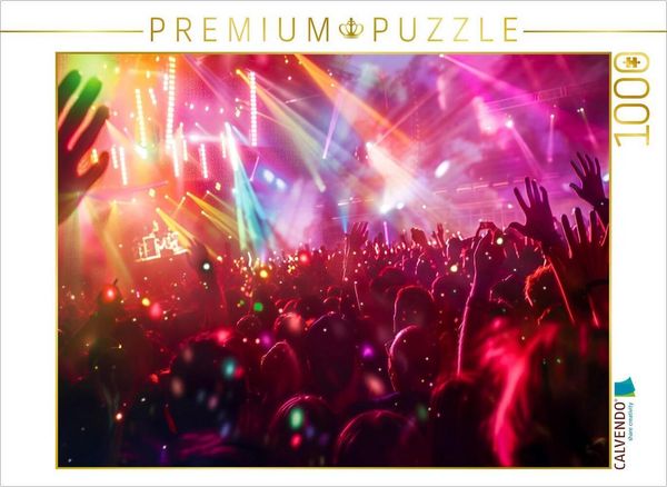Produktbild: CALVENDO Puzzle Traumhafte Lightshow | 1000 Teile Lege-Gr&ouml;&szlig;e 64x48cm Foto-Puzzle f&uuml;r gl&uuml;ckliche Stunden