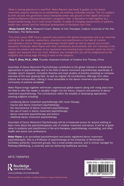 Produktbild: Essentials of Dance Movement Psychotherapy