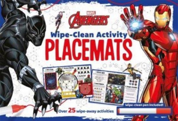 Produktbild: Marvel Avengers: Wipe-clean Activity Placemats