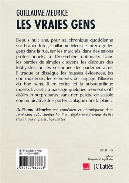 Produktbild: Les vraies gens : sociologie de trottoir