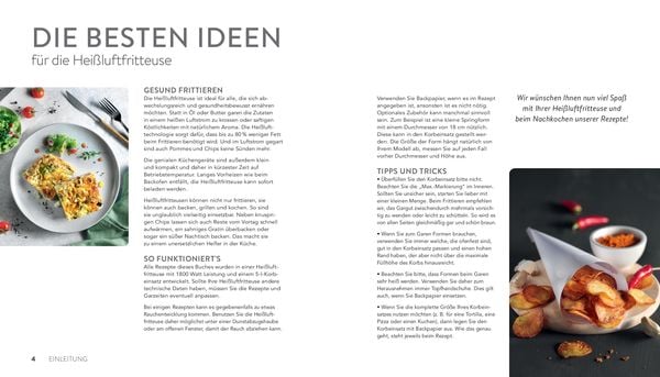 Produktbild: Die besten Rezepte f&uuml;r die Hei&szlig;luftfritteuse