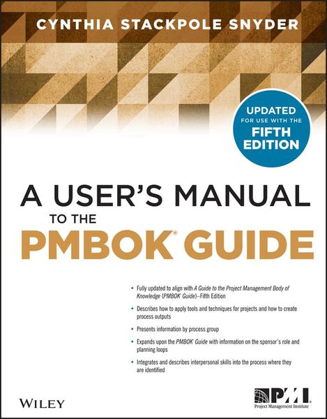 Produktbild: A User's Manual to the Pmbok Guide