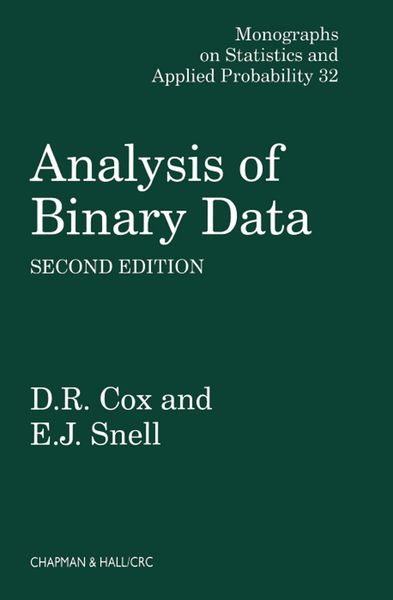Produktbild: Analysis of Binary Data