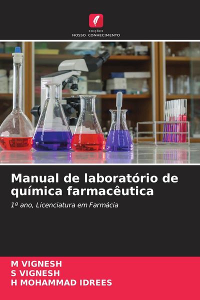 Produktbild: Manual de laborat&oacute;rio de qu&iacute;mica farmac&ecirc;utica