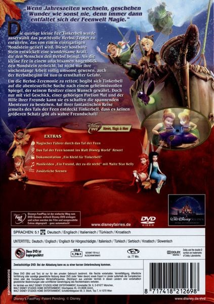 Produktbild: TinkerBell - Die Suche nach dem verlorenen Schatz