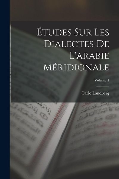 Produktbild: &Eacute;tudes Sur Les Dialectes De L'arabie M&eacute;ridionale; Volume 1