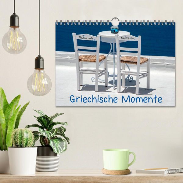 Produktbild: Griechische Momente (Wandkalender 2026 DIN A4 quer), CALVENDO Monatskalender
