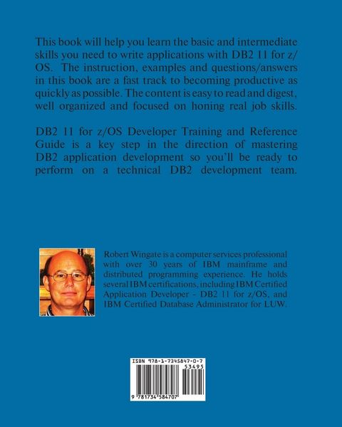 Produktbild: DB2 11 for z/OS Developer Training and Reference Guide
