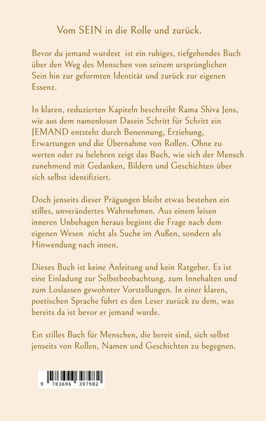 Produktbild: Vom Sein in die Rolle und zur&uuml;ck