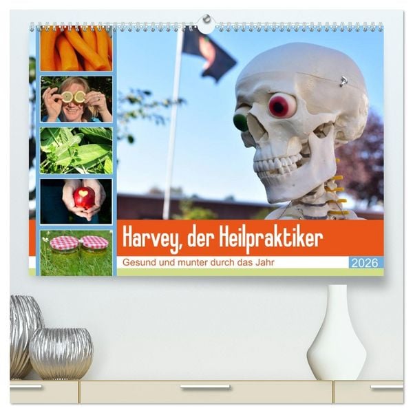 Produktbild: Harvey, der Heilpraktiker (hochwertiger Premium Wandkalender 2026 DIN A2 quer), Kunstdruck in Hochglanz