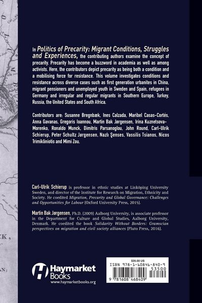Produktbild: Politics of Precarity