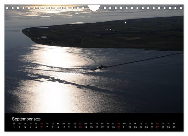 Produktbild: Die Nordseek&uuml;ste (Wandkalender 2026 DIN A4 quer), CALVENDO Monatskalender
