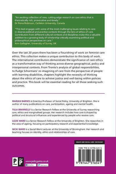 Produktbild: Ethics of care