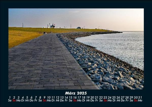 Produktbild: Nordsee 2025 Fotokalender DIN A5