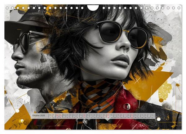 Produktbild: World of Art Work (Wandkalender 2026 DIN A4 quer), CALVENDO Monatskalender