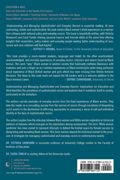 Produktbild: Understanding and Managing Sophisticated and Everyday Racism