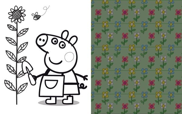 Produktbild: Peppa Pig Mein wutzig-tolles Kritzel-Kratzel-Buch
