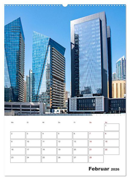 Produktbild: Dubai - Urlaubsplaner (Wandkalender 2026 DIN A2 hoch), CALVENDO Monatskalender
