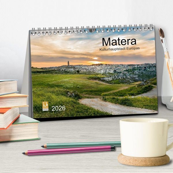 Produktbild: Matera (Tischkalender 2026 DIN A5 quer), CALVENDO Monatskalender