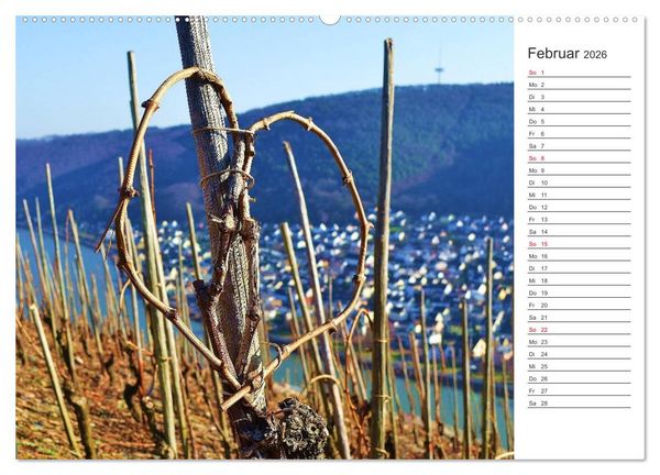 Produktbild: Bildsch&ouml;n - Die Mosel (hochwertiger Premium Wandkalender 2026 DIN A2 quer), Kunstdruck in Hochglanz