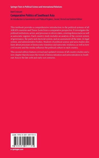 Produktbild: Comparative Politics of Southeast Asia