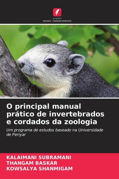 Produktbild: O principal manual pr&aacute;tico de invertebrados e cordados da zoologia
