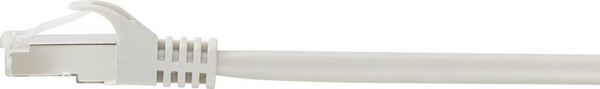 Produktbild: Renkforce RF-4724282 RJ45 Patchkabel CAT 5e F/UTP 15.00m Grau mit Rastnasenschutz 1St.