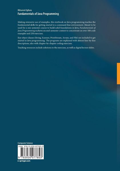 Produktbild: Fundamentals of Java Programming