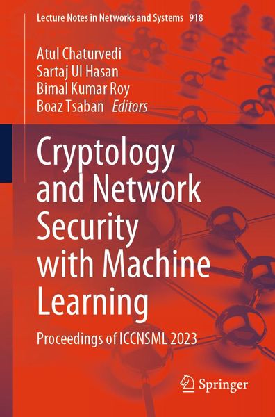 Produktbild: Cryptology and Network Security with Machine Learning