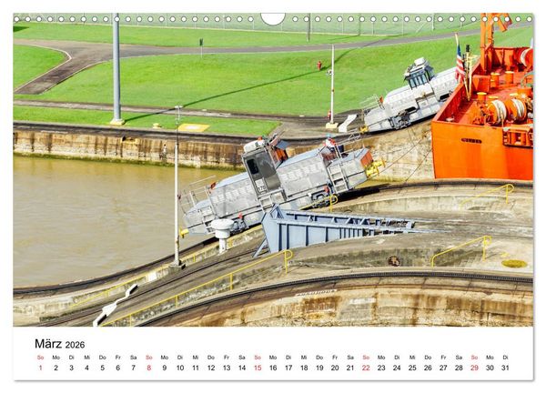Produktbild: Panamakanal - Zwischen Atlantik und Pazifik (Wandkalender 2026 DIN A3 quer), CALVENDO Monatskalender