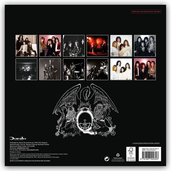 Produktbild: Queen &ndash; Collectors Edition 2027 &ndash; Wandkalender