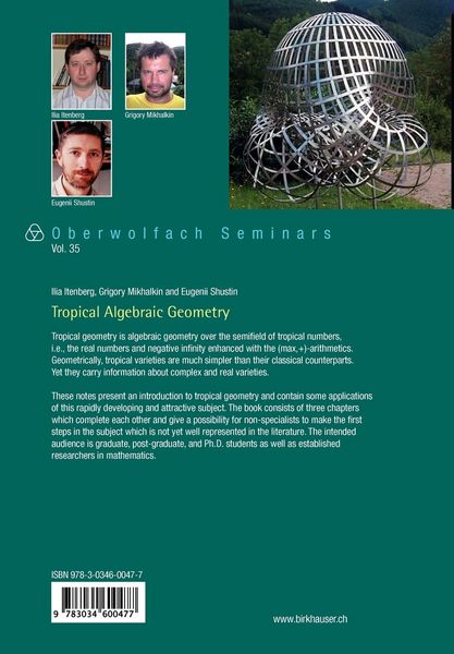 Produktbild: Tropical Algebraic Geometry