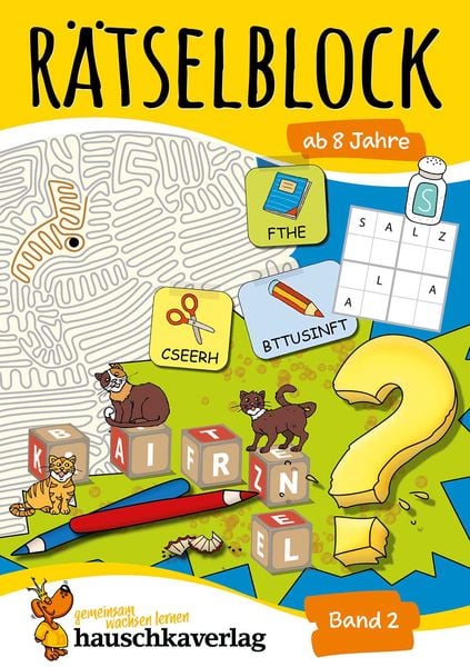 Produktbild: R&auml;tselblock ab 8 Jahre - Band 2