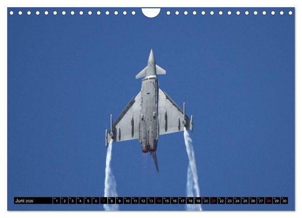 Produktbild: Augenblicke in der Luft: Eurofighter Typhoon (Wandkalender 2026 DIN A4 quer), CALVENDO Monatskalender