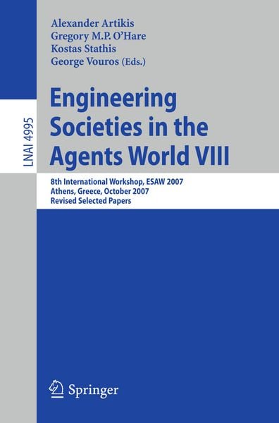 Produktbild: Engineering Societies in the Agents World VIII