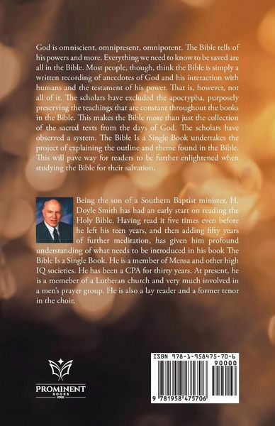 Produktbild: The Bible Is a Single Book