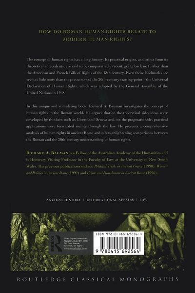 Produktbild: Human Rights in Ancient Rome
