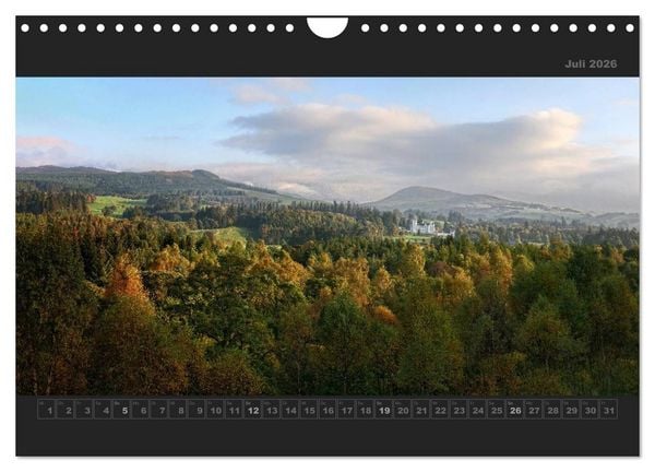 Produktbild: Schottische Panoramas (Wandkalender 2026 DIN A4 quer), CALVENDO Monatskalender