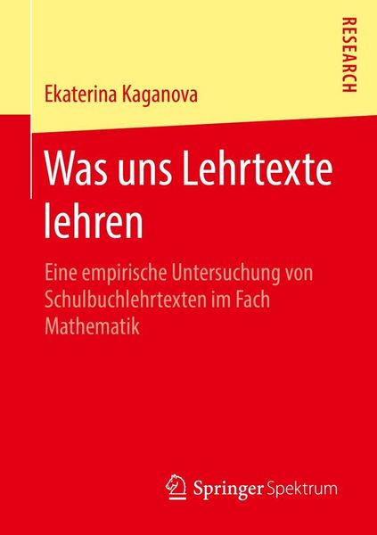 Produktbild: Was uns Lehrtexte lehren