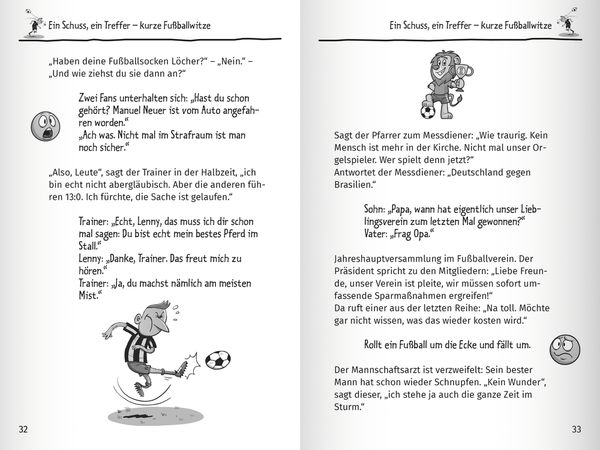 Produktbild: Das gro&szlig;e Buch der Mega-Fu&szlig;ballwitze