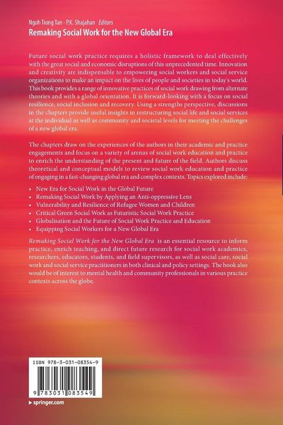 Produktbild: Remaking Social Work for the New Global Era