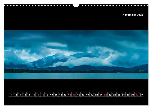 Produktbild: Weitblicke - Panoramen (Wandkalender 2026 DIN A3 quer), CALVENDO Monatskalender