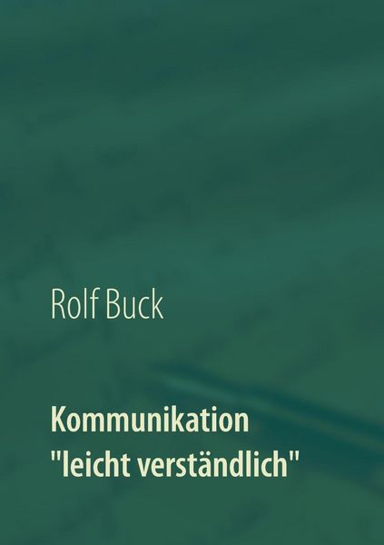 Produktbild: Kommunikation "leicht verst&auml;ndlich"