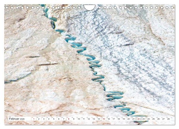 Produktbild: Die Gletscher schmelzen (Wandkalender 2026 DIN A4 quer), CALVENDO Monatskalender