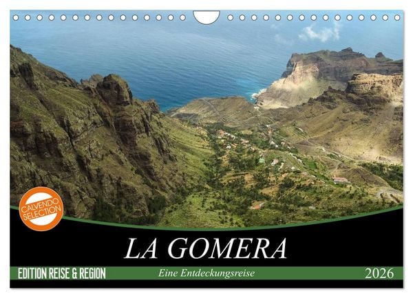 Produktbild: La Gomera 2026 - Eine Entdeckungsreise (Wandkalender 2026 DIN A4 quer), CALVENDO Monatskalender