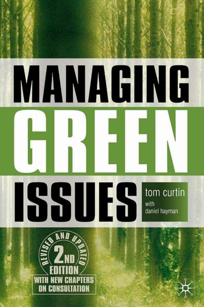 Produktbild: Managing Green Issues