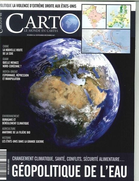Produktbild: Carto n 44 geopolitique de eau no